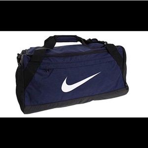 Nike Brasila NWT Duffel Bag Navy Blue - Medium